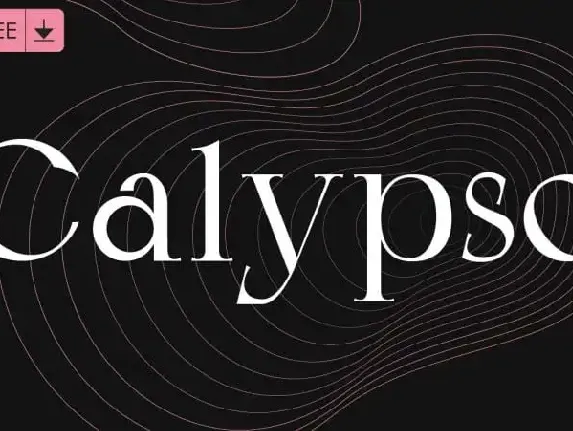 Calypso Serif font