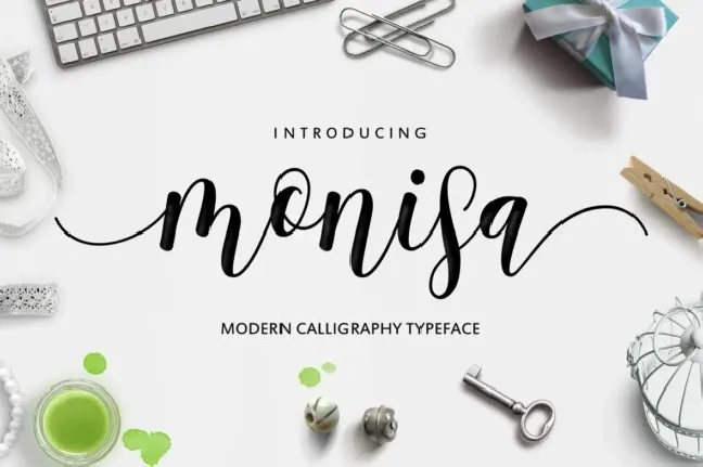 Monisa Script font