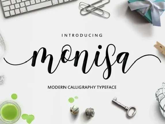 Monisa Script font