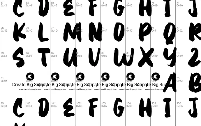 Meishu font