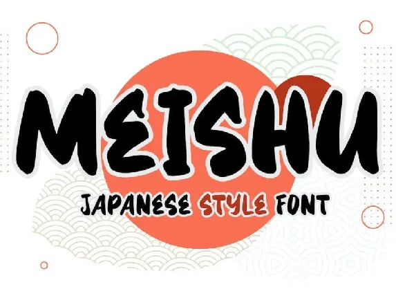 Meishu font