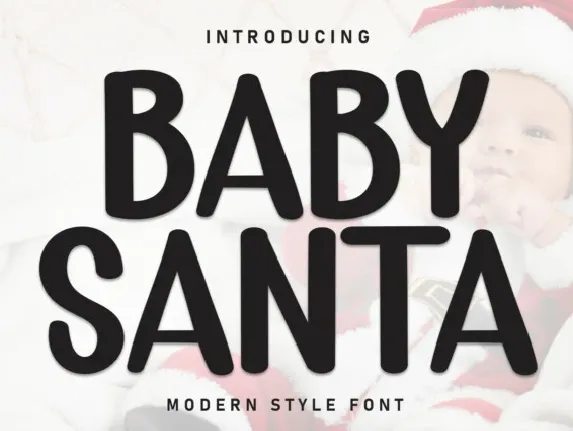 Baby Santa Display font