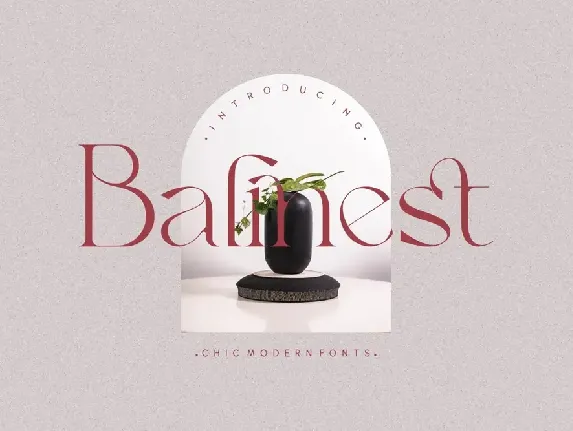 Balinest font