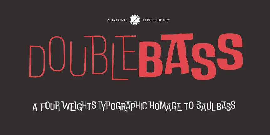 DoubleBass font