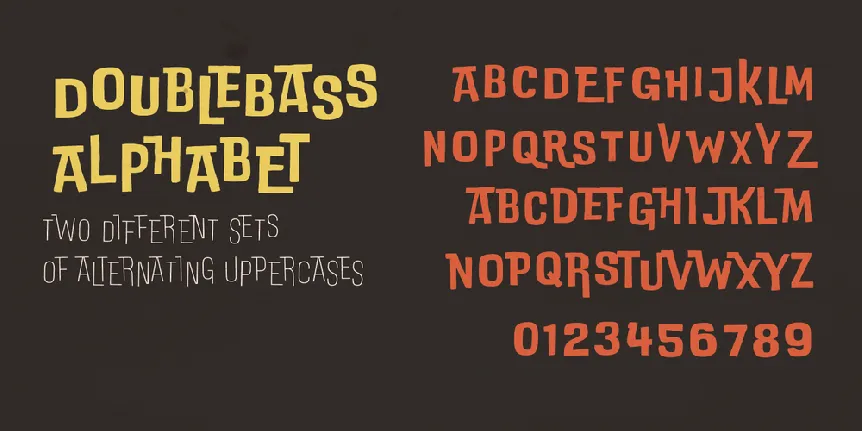 DoubleBass font