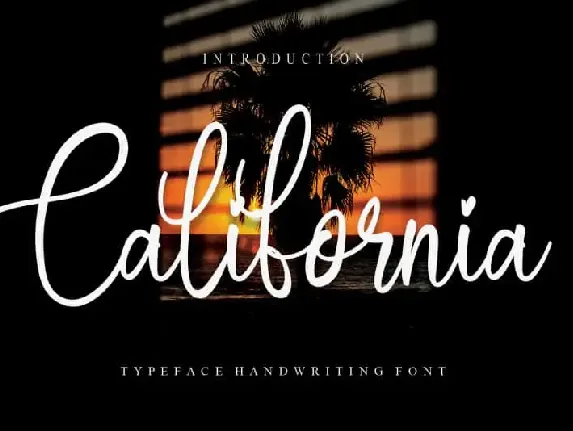 California Script font