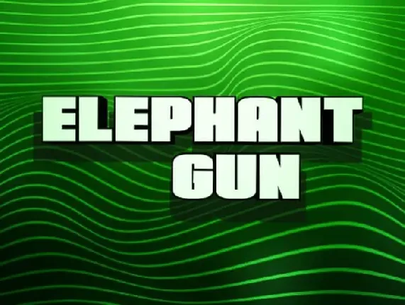 Elephant Gun Display font