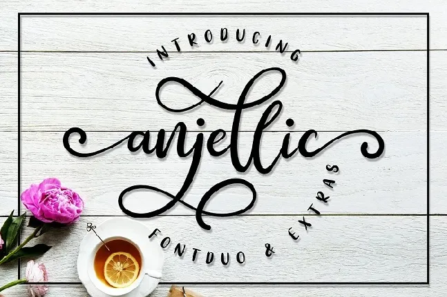 Anjellic Script font