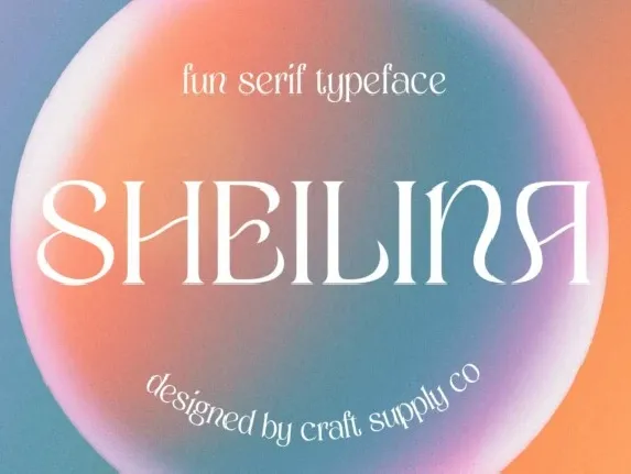 Sheilina font