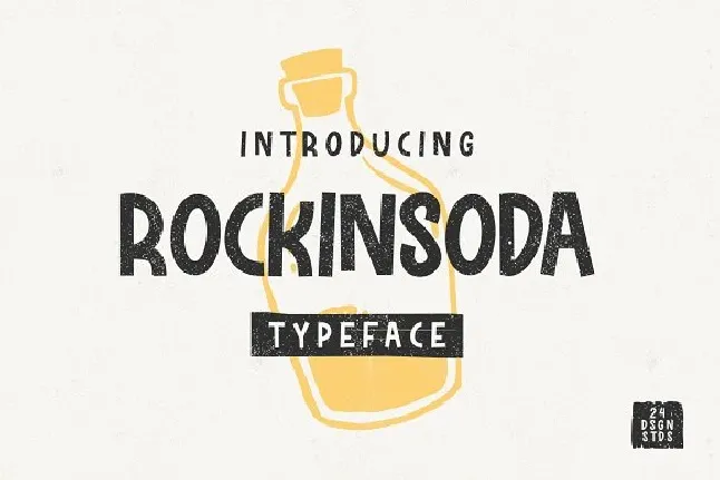 Rockinsoda Typeface font