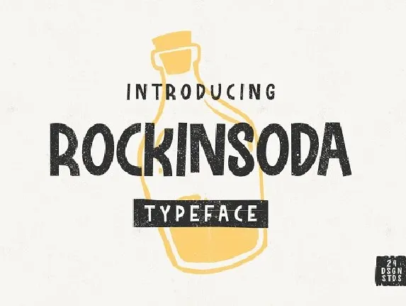 Rockinsoda Typeface font