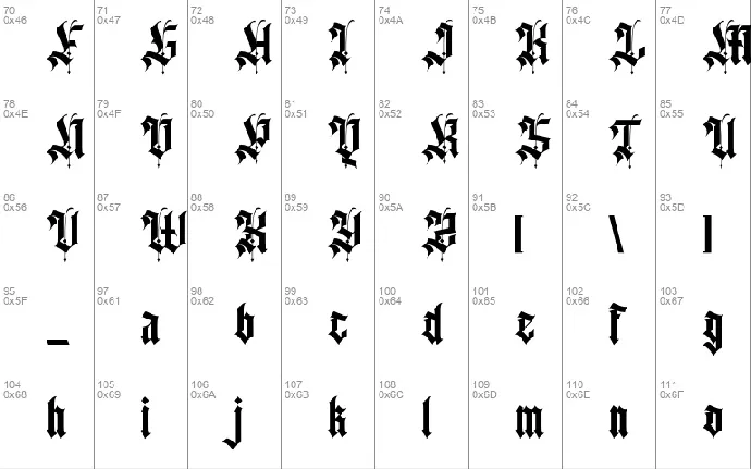 Agathiqy font