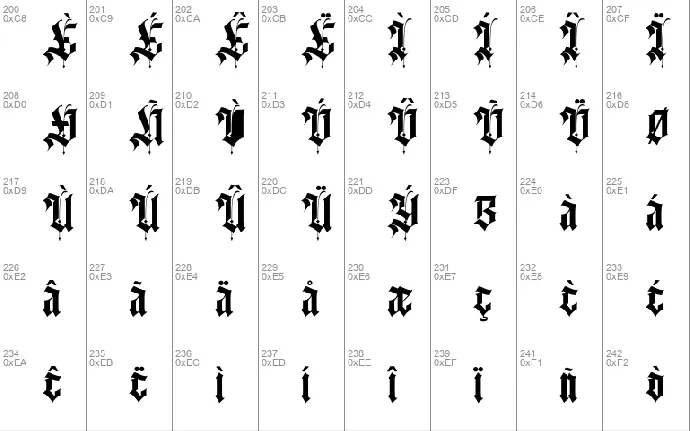 Agathiqy font