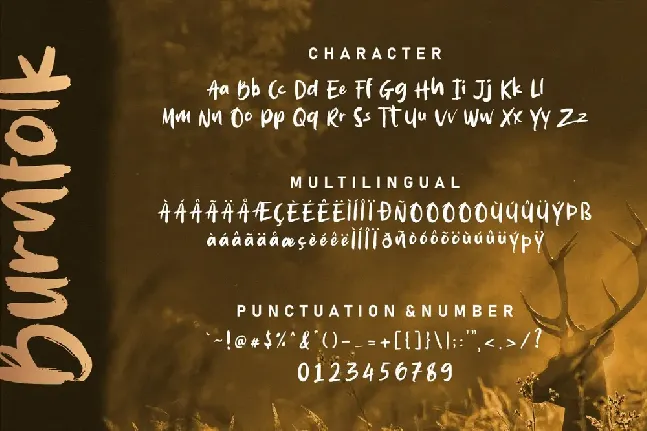 Burnfolk Demo Version font