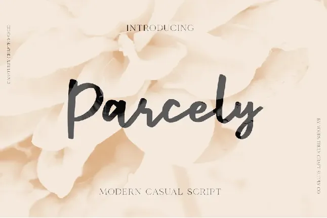 Parcely Free font