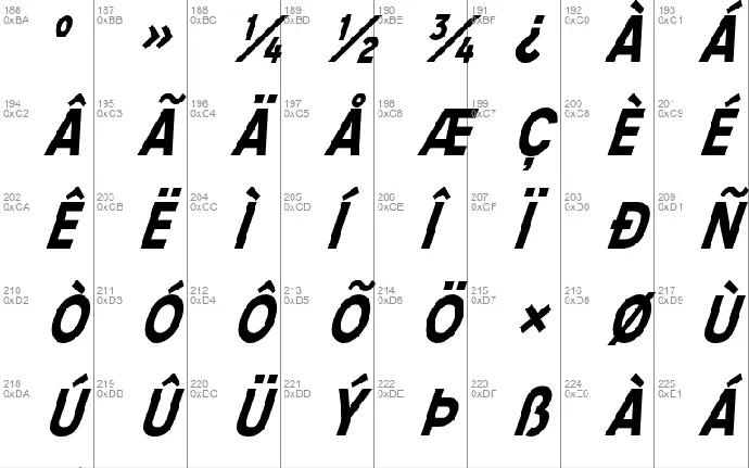 Mixolydian Titling font