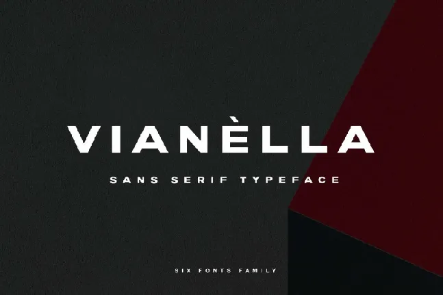 Vianella Sans Serif Family font