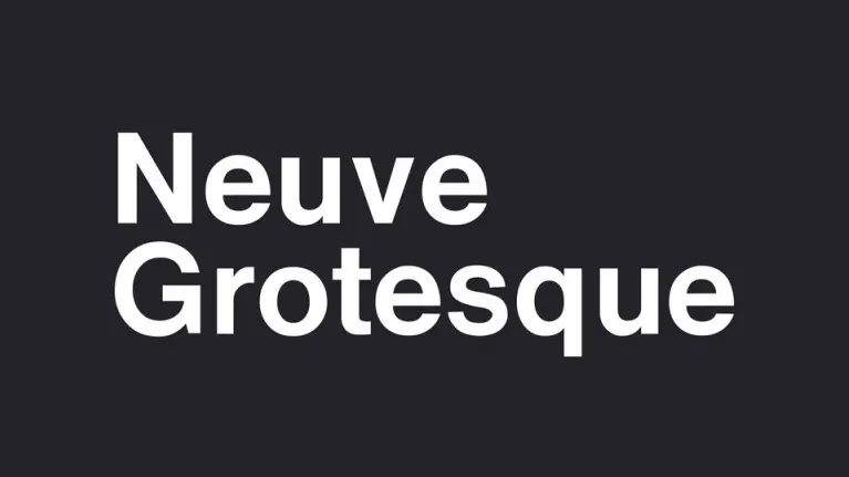 Neuve Grotesque font