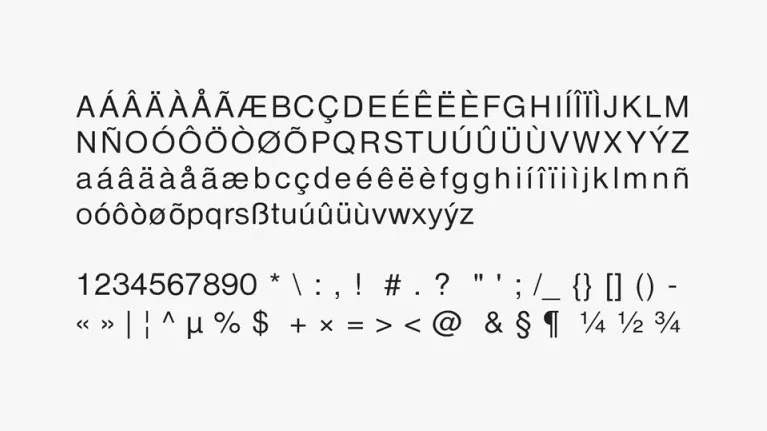 Neuve Grotesque font