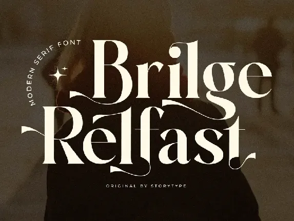 Brilge Relfast font