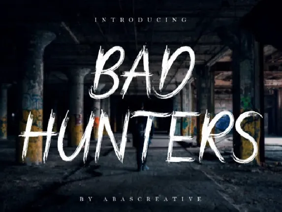 Bad Hunters font