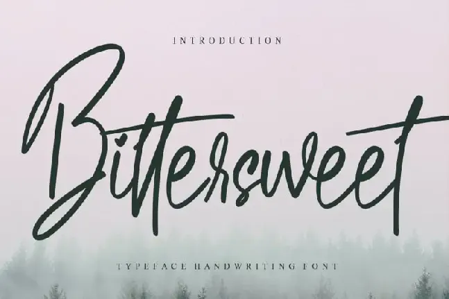 Bittersweet Script font