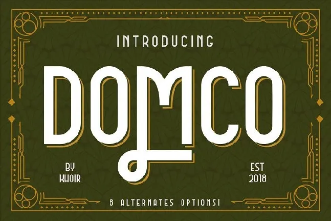 DOMCO Family font