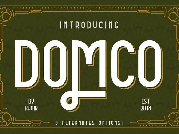 DOMCO Family font