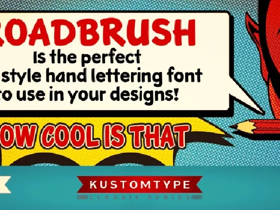 KTF Roadbrush font