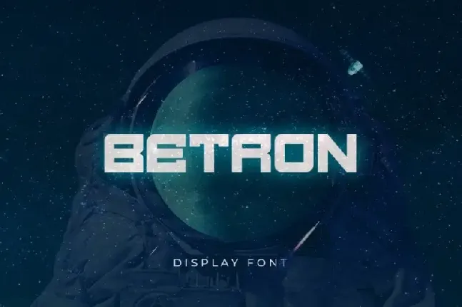 Betron Display font