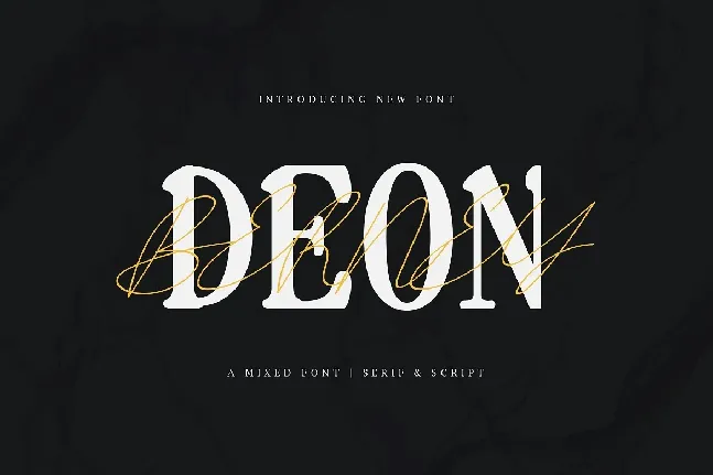 Deon Berney font