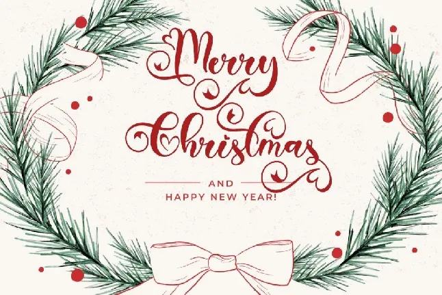 Christmas Dainty font