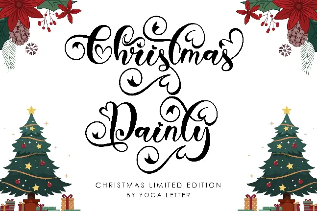 Christmas Dainty font