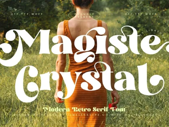 Magiste Crystal font