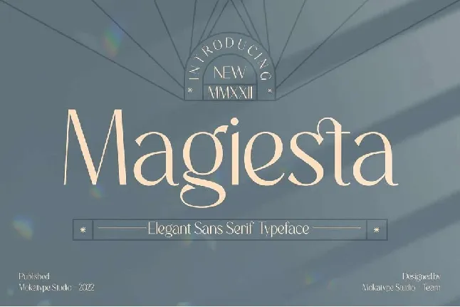 Magiesta font