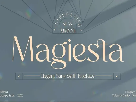 Magiesta font