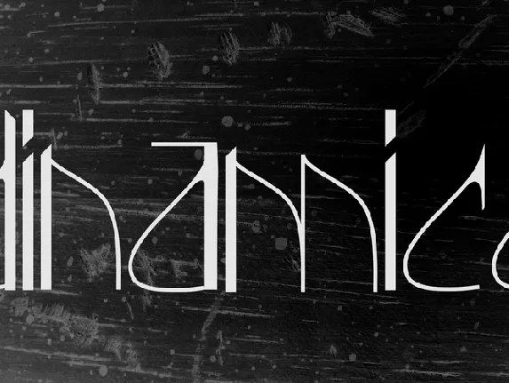 Dinamica font