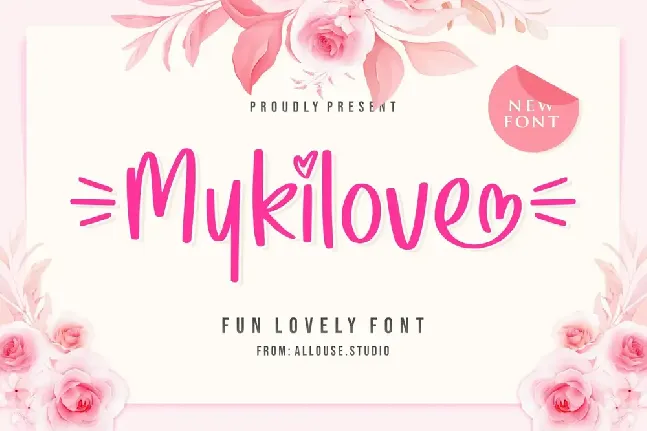 Mykilove Demo Version font