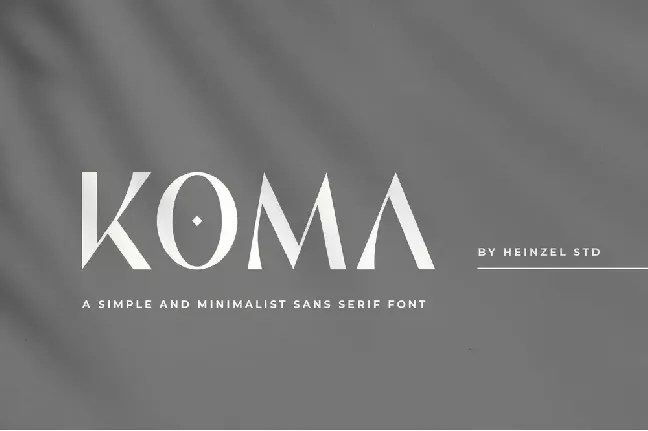 Koma font