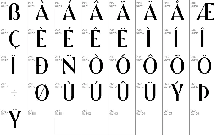 Koma font