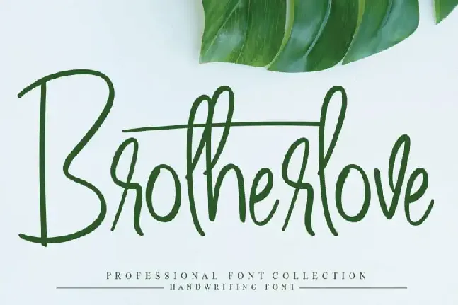 Brotherlove Script font