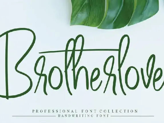 Brotherlove Script font