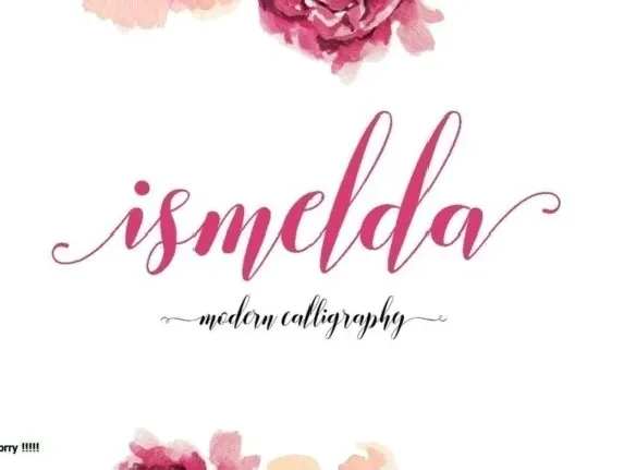 Ismelda Script font