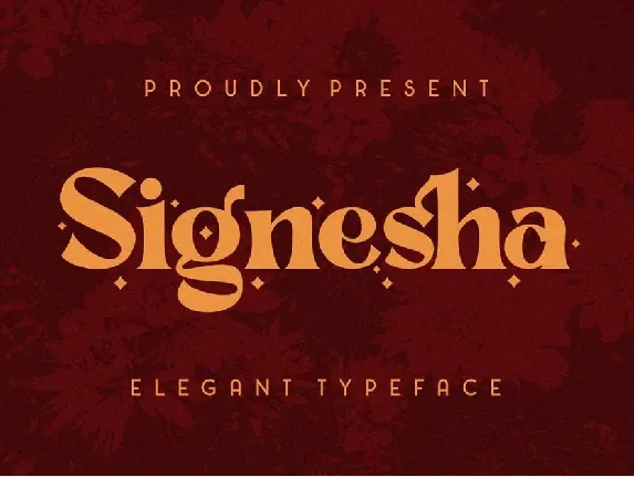 Signesha font