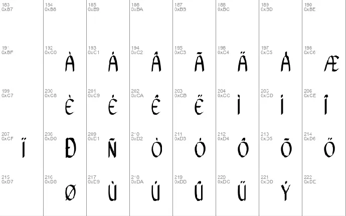 Constella font