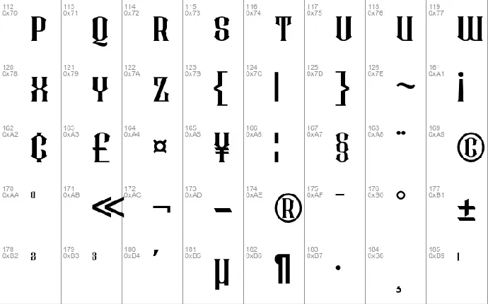 Rafiquell font