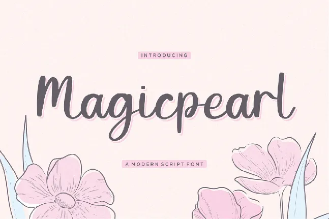 Magicpearl font