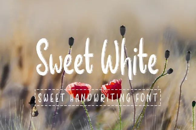 Sweet White font