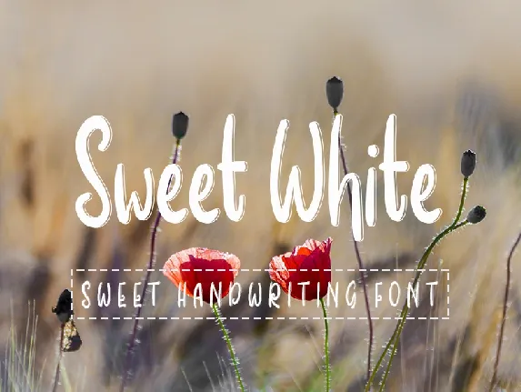 Sweet White font