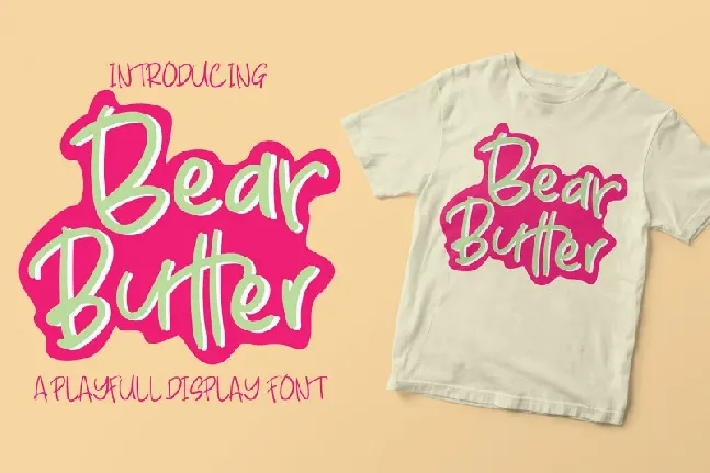 Bear Butter font